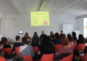 Trobada realitzada al 29 d'abril a Celrà amb membres de Girona Acull, RefuGIs i ASL-EREC
