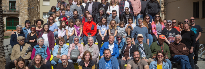 Fotografia amb els assistents.